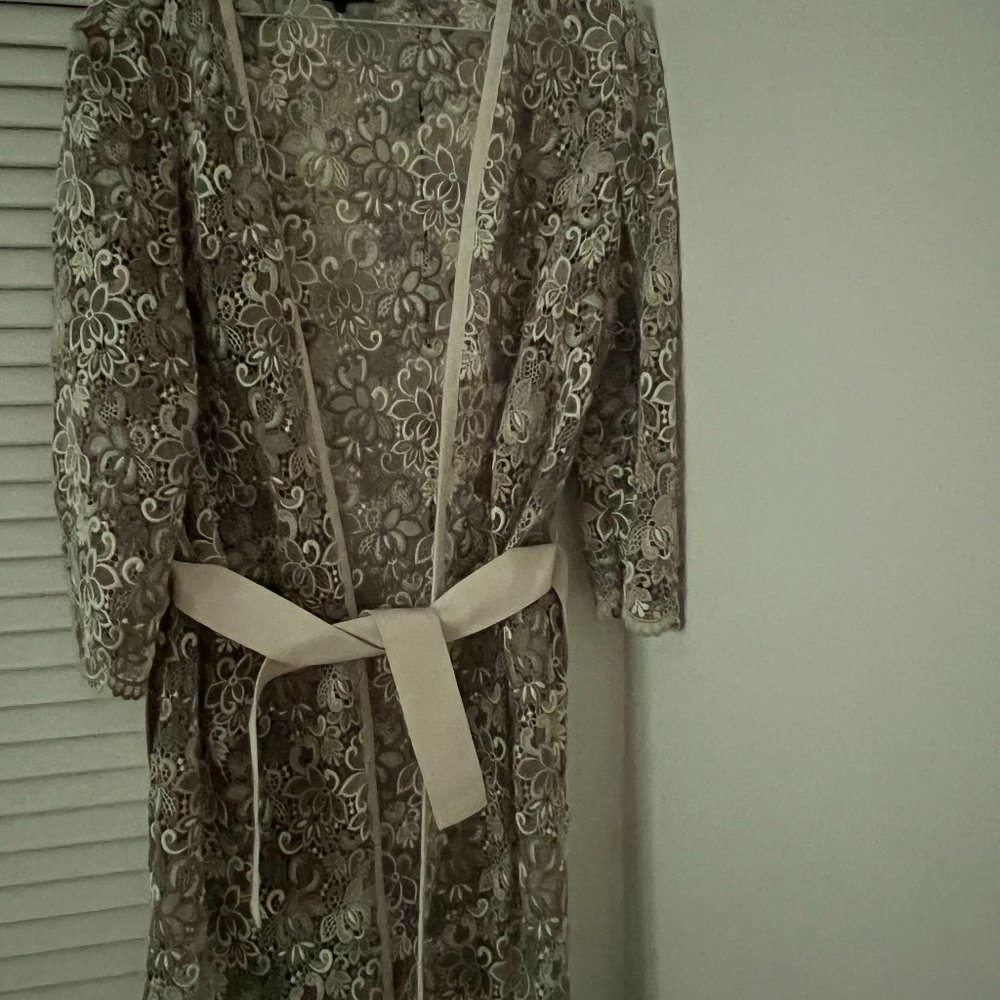 Cardigan, Jaeger, women, S  (British 10), Ivory/Taupe